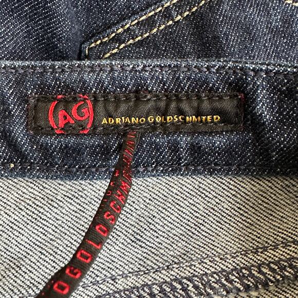 Adriano Goldschmied The Club Bootcut Jeans Womens 29R Dark Wash Stretch Retro - Picture 4 of 9